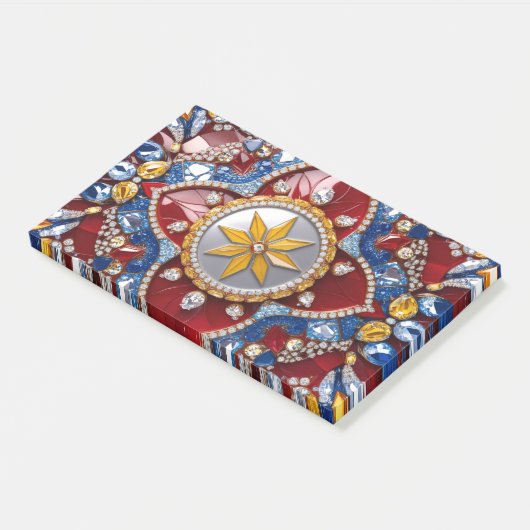 Post-it® Notes aux couleurs colombiennes (Incliné)