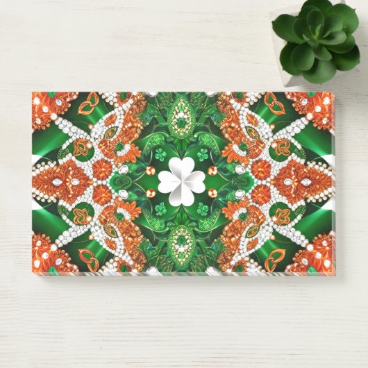 Post-it® Notes aux couleurs irlandaises (Bureau)