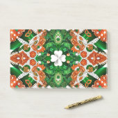 Post-it® Notes aux couleurs irlandaises (Sur un bureau)