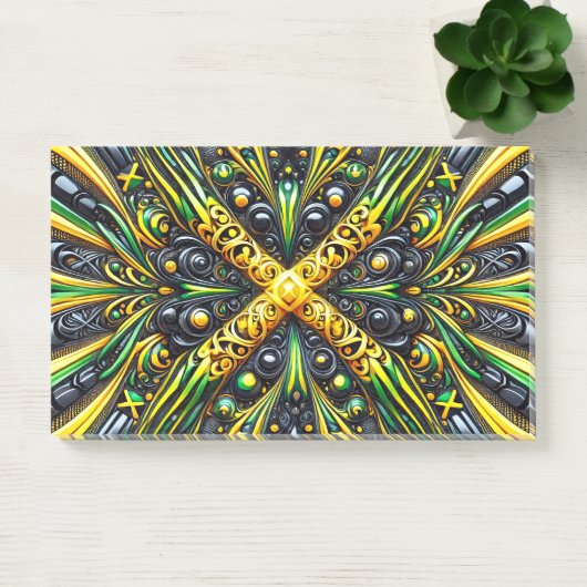 Post-it® Notes aux couleurs jamaïcaines (Bureau)