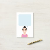 Post-it® Notes Avatar (Sur un bureau)