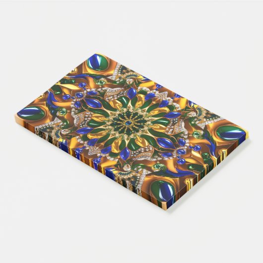 Post-it® Notes avec couleurs brésiliennes (Incliné)