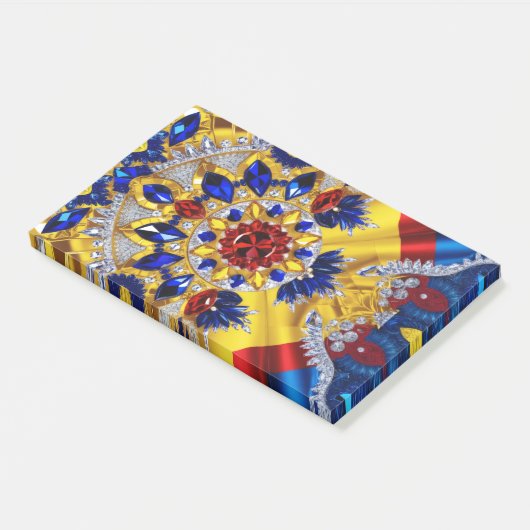 Post-it® Notes avec des couleurs roumaines (Incliné)