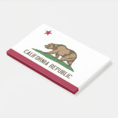 Post-it Notes avec drapeau de Californie, USA (Incliné)