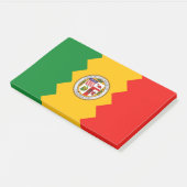 Post-it Notes avec drapeau de Los Angeles, USA (Incliné)