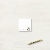 Post-it® Notes avec Gnome de Noël (Sur un bureau)