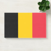 Post-it® Notes avec le drapeau de Belgique (Bureau)