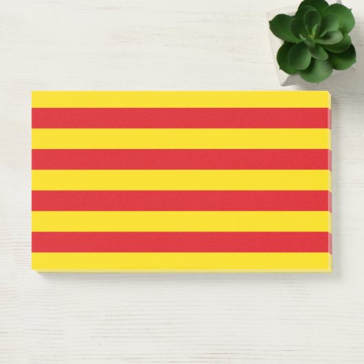 Post-it® Notes avec le drapeau de Catalogne (Bureau)
