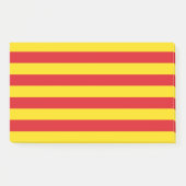 Post-it® Notes avec le drapeau de Catalogne (Devant)