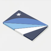Post-it® Notes avec le drapeau de Columbia, SC (Incliné)