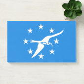 Post-it® Notes avec le drapeau de Corpus Christi, États-Uni (Bureau)