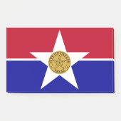 Post-it® Notes avec le drapeau de Dallas, USA (Devant)