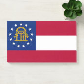 Post-it® Notes avec le drapeau de Géorgie, États-Unis (Bureau)