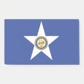 Post-it® Notes avec le drapeau de Houston, USA (Devant)