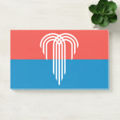 Post-it® Notes avec le drapeau de Kansas City, Missouri (Bureau)