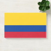 Post-it® Notes avec le drapeau de la Colombie (Bureau)