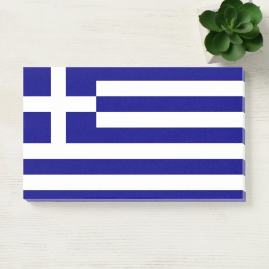 Post-it® Notes avec le drapeau de la Grèce (Bureau)