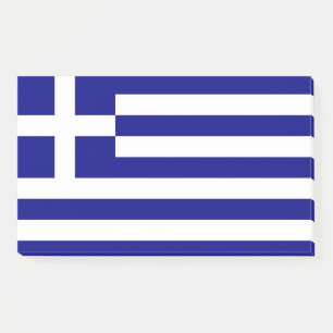 Post-it® Notes avec le drapeau de la Grèce