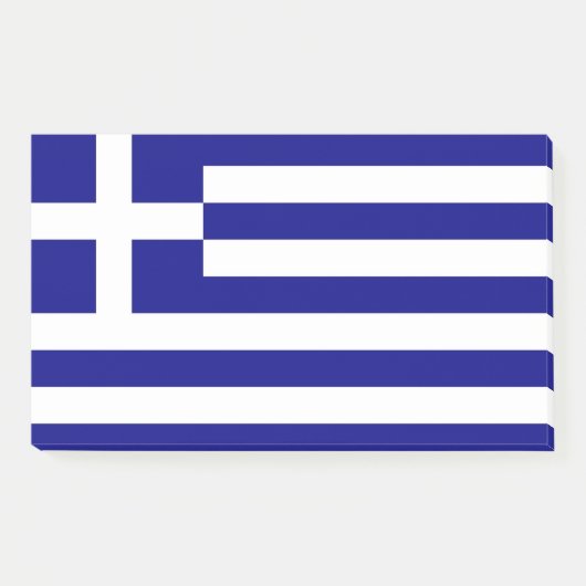 Post-it® Notes avec le drapeau de la Grèce (Devant)