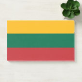Post-it® Notes avec le drapeau de la Lituanie (Bureau)