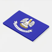 Post-it® Notes avec le drapeau de la Louisiane, USA (Incliné)