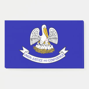 Post-it® Notes avec le drapeau de la Louisiane, USA