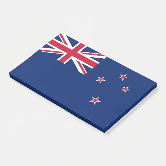 Post-it® Notes avec le drapeau de la Nouvelle-Zélande (Incliné)