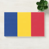 Post-it® Notes avec le drapeau de la Roumanie (Bureau)