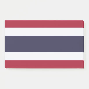 Post-it® Notes avec le drapeau de la Thaïlande