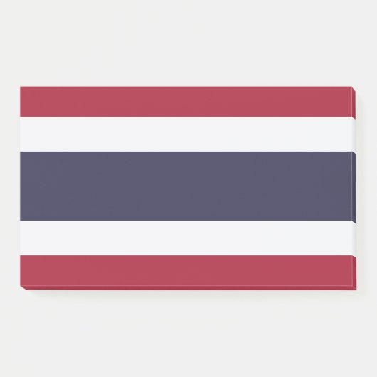 Post-it® Notes avec le drapeau de la Thaïlande (Devant)