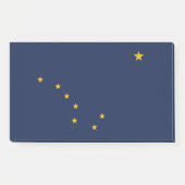 Post-it® Notes avec le drapeau de l'Alaska, USA (Devant)