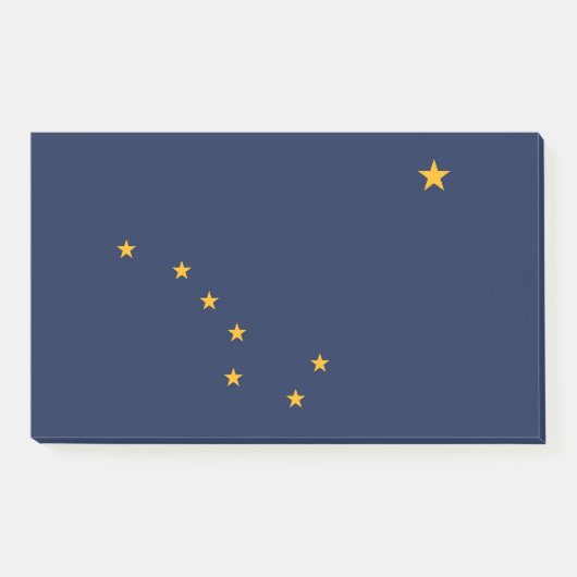 Post-it® Notes avec le drapeau de l'Alaska, USA (Devant)