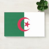 Post-it® Notes avec le drapeau de l'Algérie (Bureau)