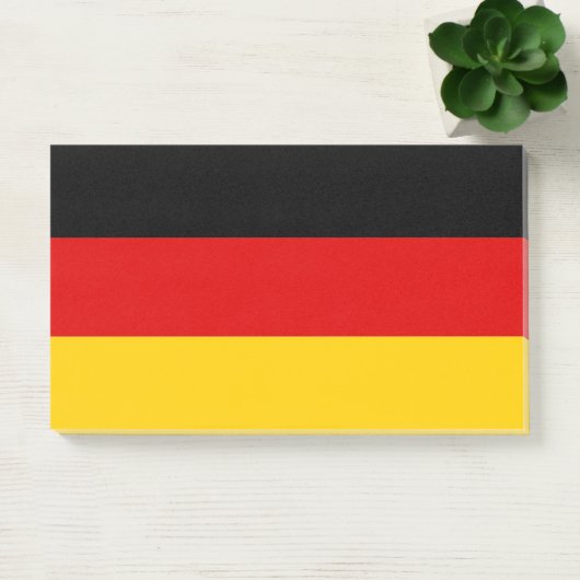 Post-it® Notes avec le drapeau de l'Allemagne (Bureau)