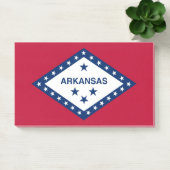 Post-it® Notes avec le drapeau de l'Arkansas, États-Unis (Bureau)