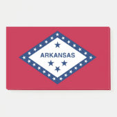 Post-it® Notes avec le drapeau de l'Arkansas, États-Unis (Devant)