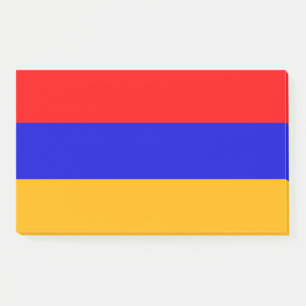 Post-it® Notes avec le drapeau de l'Arménie