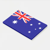 Post-it® Notes avec le drapeau de l'Australie (Incliné)