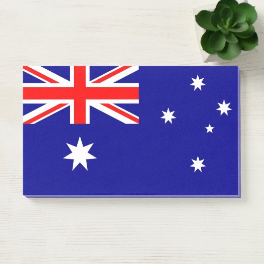 Post-it® Notes avec le drapeau de l'Australie (Bureau)
