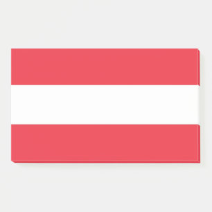 Post-it® Notes avec le drapeau de l'Autriche