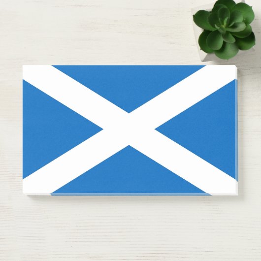 Post-it® Notes avec le drapeau de l'Écosse, Royaume-Uni (Bureau)