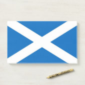 Post-it® Notes avec le drapeau de l'Écosse, Royaume-Uni (Sur un bureau)