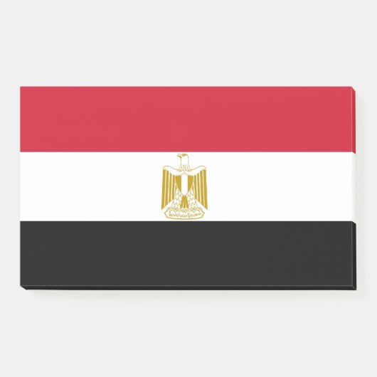 Post-it® Notes avec le drapeau de l'Égypte (Devant)