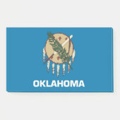 Post-it® Notes avec le drapeau de l'État d'Oklahoma, États- (Devant)