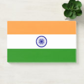 Post-it® Notes avec le drapeau de l'Inde (Bureau)