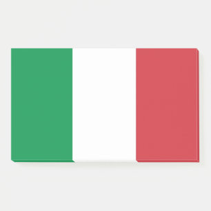 Post-it® Notes avec le drapeau de l'Italie