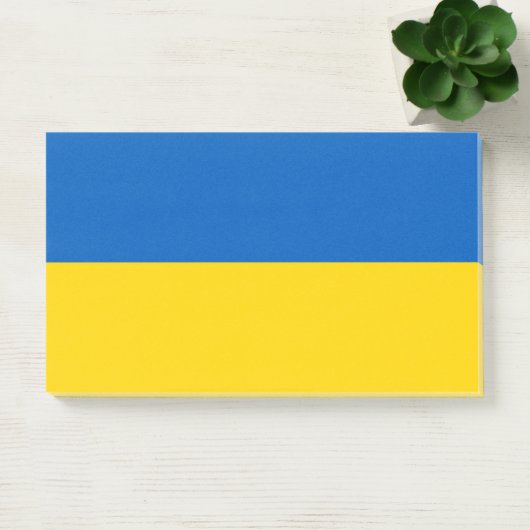 Post-it® Notes avec le drapeau de l'Ukraine (Bureau)