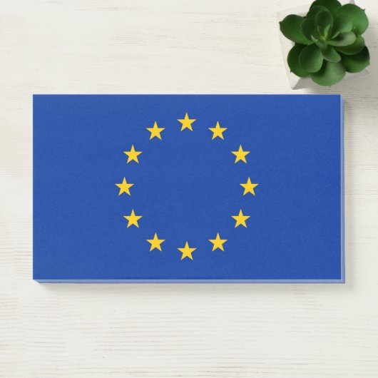 Post-it® Notes avec le drapeau de l'Union européenne (Bureau)