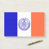 Post-it® Notes avec le drapeau de New York City, USA (Sur un bureau)
