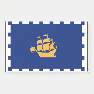 Post-it® Notes avec le drapeau de Québec, Canada